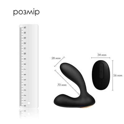 Main image for product index 2: Массажер простаты и вибратор точки G с пультом ДУ Svakom Vick