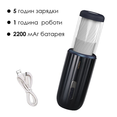 Main image for product index 4: Автоматический мастурбатор с озвучкой Svakom Alex Dark Blue