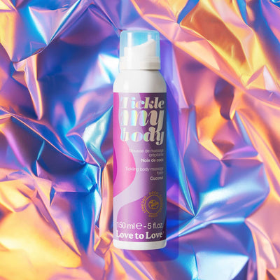Массажная пена Love To Love TICKLE MY BODY COCONUT - фото 2