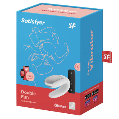 Смарт-вибратор для пар Satisfyer Double Fun с пультом ДУ - фото 6