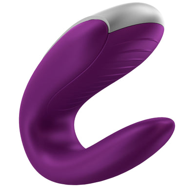 Смарт-вибратор для пар Satisfyer Double Fun с пультом ДУ - фото 14