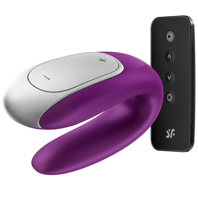Смарт-вибратор для пар Satisfyer Double Fun с пультом ДУ - фото 13