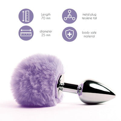Main image for product index 10: Анальная пробка FeelzToys - Bunny Tails Butt Plug