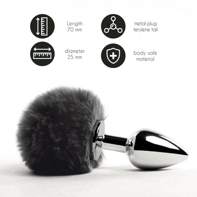 Main image for product index 2: Анальная пробка FeelzToys - Bunny Tails Butt Plug