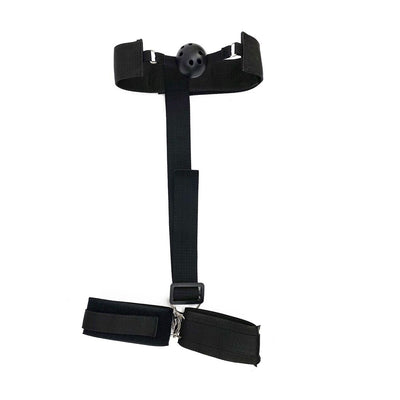 Main image for product index 3: Кляп с пластиковым шаром и наручниками Art of Sex – Handcuffed Gag