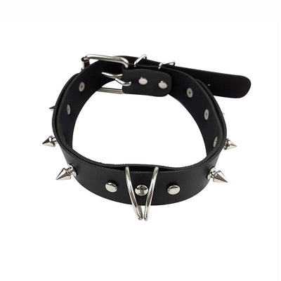 Нашийник з повідцем Art of Sex - Collar Spikes and Leash - фото 2