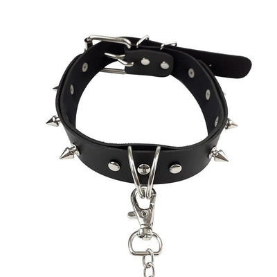 Нашийник з повідцем Art of Sex - Collar Spikes and Leash - фото 6