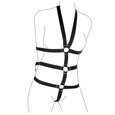 Набір для фіксації Art of Sex – BDSM Fixation Black Night Simple - фото 3
