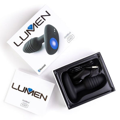 Main image for product index 6: Интерактивная анальная пробка OhMiBod Lumen powered by KIIROO