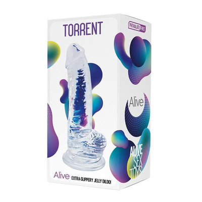 Main image for product index 2: Прозрачный фаллоимитатор Alive Jelly Dildo Torrent