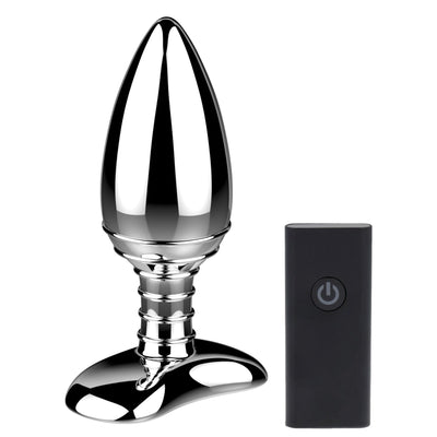 Main image for product index 1: Алюминиевая анальная пробка с вибрацией и дистанционным управлением Nexus Cestos