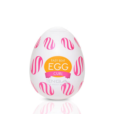 Мастурбатор-яйцо Tenga Egg Curl Завиток - фото 1