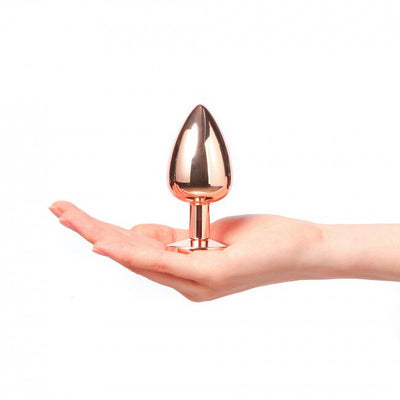 Металлическая анальная пробка с украшением в виде кристалла Dorcel - Diamond Plug - фото 15