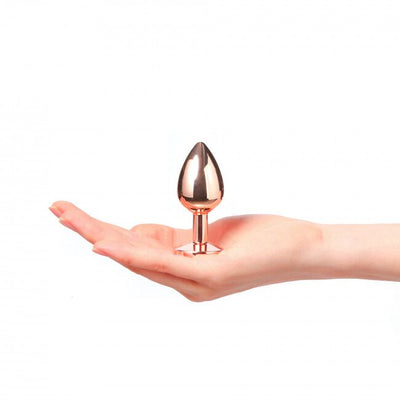 Металлическая анальная пробка с украшением в виде кристалла Dorcel - Diamond Plug - фото 4