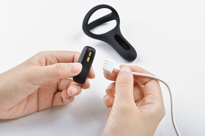 Main image for product index 6: Подвійне ерекційне кільце Fun Town Rise Turquoise, керування зі смартфона