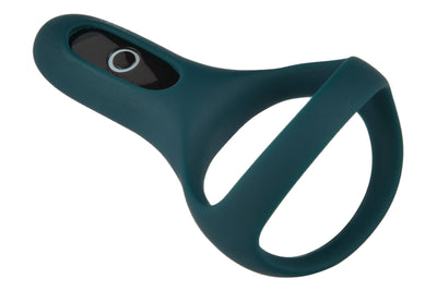 Main image for product index 11: Подвійне ерекційне кільце Fun Town Rise Turquoise, керування зі смартфона