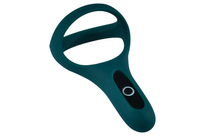 Main image for product index 12: Подвійне ерекційне кільце Fun Town Rise Turquoise, керування зі смартфона