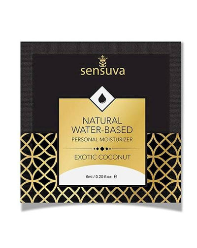 Пробник Sensuva - Natural Water-Based Exotic Coconut - фото 1