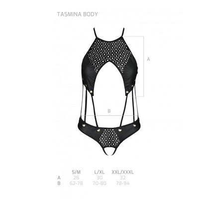 Main image for product index 5: Распродажа!!! Боди из эко-кожи с ремешками и перфорацией Tamaris Body — Passion