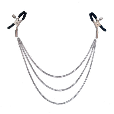 Main image for product index 1: Затискач для сосків Art of Sex - Nipple Jewerlry Three Chains