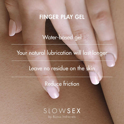 Main image for product index 4: Гель-змазка для мастурбації Bijoux Indiscrets SLOW SEX - Finger play gel