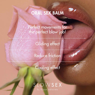 Main image for product index 5: Пробник стимулирующего бальзама для минета Bijoux Indiscrets Slow Sex Oral sex balm