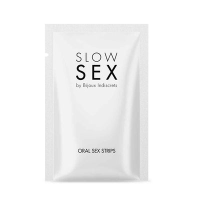 Полоски для орального секса Bijoux Indiscrets Slow Sex Oral sex strips - фото 2