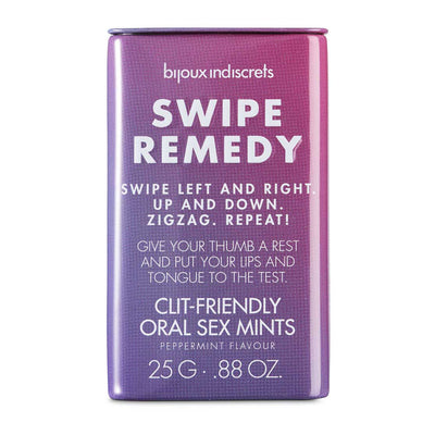 М'ятні цукерки Bijoux Indiscrets Swipe Remedy – clitherapy oral sex mints - фото 1