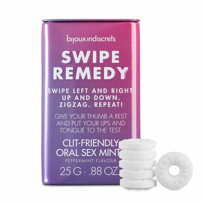 М'ятні цукерки Bijoux Indiscrets Swipe Remedy – clitherapy oral sex mints - фото 2