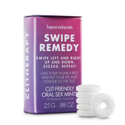 М'ятні цукерки Bijoux Indiscrets Swipe Remedy – clitherapy oral sex mints - фото 3