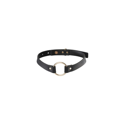 Чокер з екошкіри Bijoux Indiscrets Maze - Single Choker - фото 1