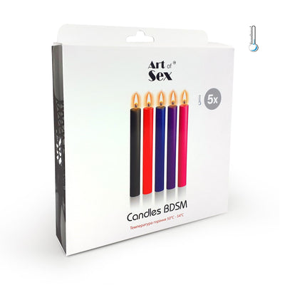 Main image for product index 3: Набор восковых свечей Art of Sex Thin, низкотемпературные