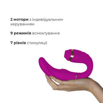 Пульсатор с вакуумной стимуляцией клитора Adrien Lastic My G - фото 3