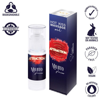 Main image for product index 3: Съедобное массажное масло MAI Attraction Mojito Hot Kiss