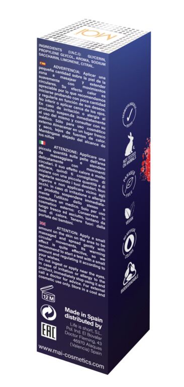 Main image for product index 5: Съедобное массажное масло MAI Attraction Champagne Strawberry Hot Kiss