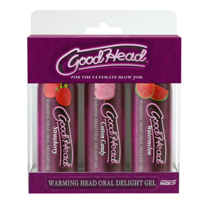 Розігрівальні гелі для орального сексу Doc Johnson GoodHead – Warming Head - фото 2