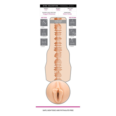 Main image for product index 8: Мастурбатор Fleshlight Girls: Gina Valentina — Stellar