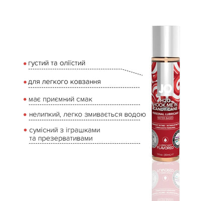 Main image for product index 3: Лубрикант на водной основе JO H2O – Candy Cane