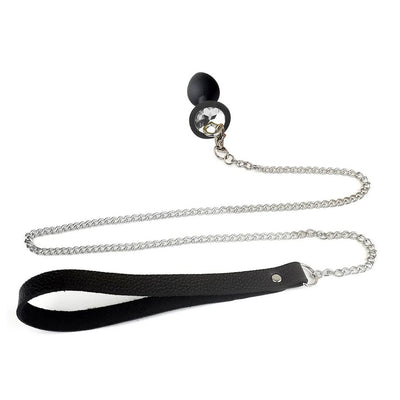 Main image for product index 10: Силиконовая анальная пробка Art of Sex Silicone Anal Plug with Leash с поводком