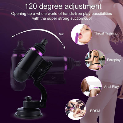 Міні секс-машина Hismith Mini Capsule Sex-Machine with Strong Suction Cup - фото 4