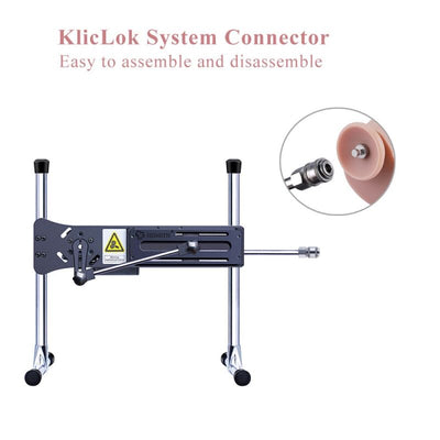 Main image for product index 3: Силиконовый фаллоимитатор для секс-машин Hismith 11″ Silicone Dildo, система KlicLok