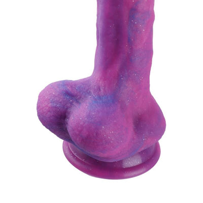 Фалоімітатор з вібрацією для секс-машин Hismith Silicone Dildo with Vibe, KlicLok - фото 11
