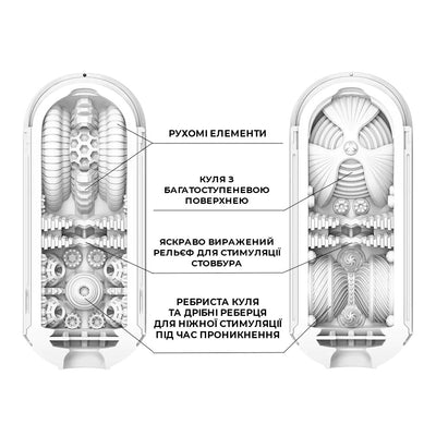 Main image for product index 3: Мастурбатор Tenga Flip Zero Gravity