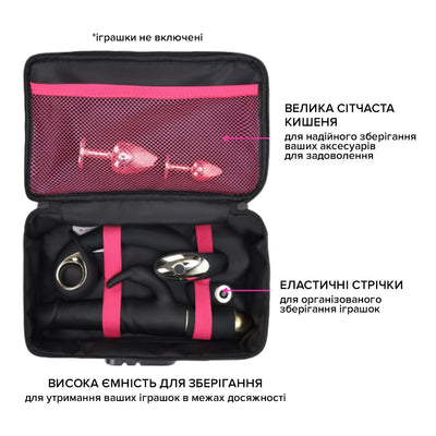 Кейс для іграшок з кодовим замком Dorcel DISCREET BOX - фото 3