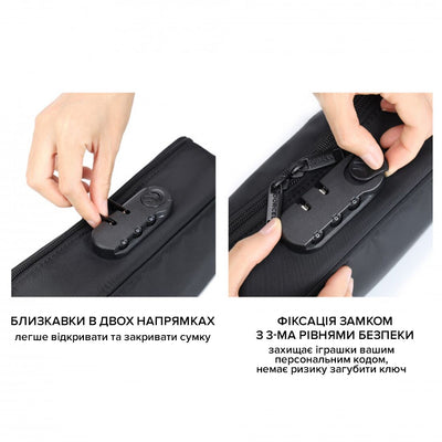 Кейс для іграшок з кодовим замком Dorcel DISCREET BOX - фото 5
