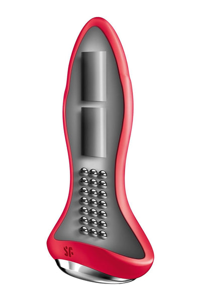 Анальная смарт вибропробка с жемчужным массажем Satisfyer Rotator Plug 1 - фото 3