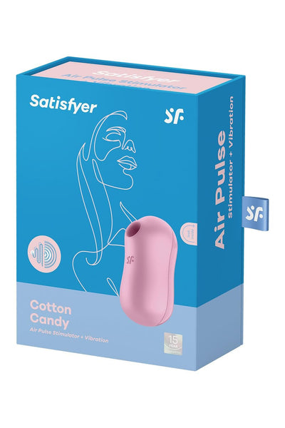 Main image for product index 14: Вакуумний стимулятор із вібрацією Satisfyer Cotton Candy