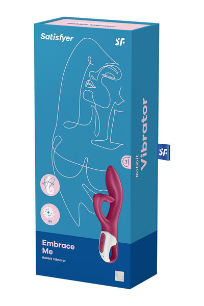 Вибратор кролик с тройным отростком Satisfyer Embrace me - фото 14