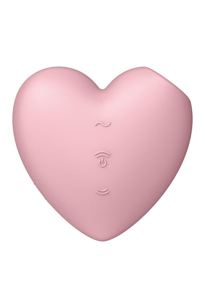 Вакуумный стимулятор-сердечко с вибрацией Satisfyer Cutie Heart - фото 13