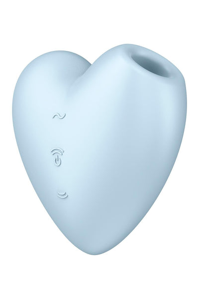 Вакуумный стимулятор-сердечко с вибрацией Satisfyer Cutie Heart - фото 1